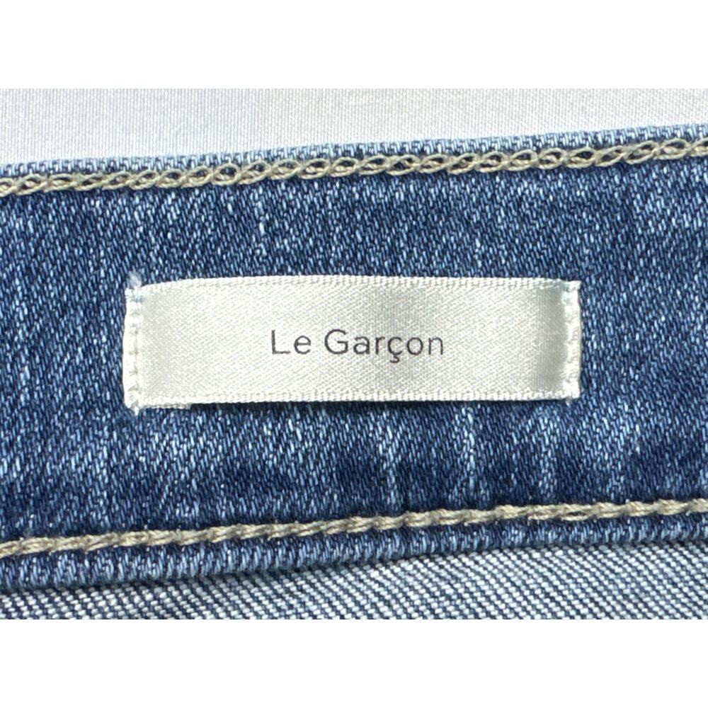 FRAME Denim Women's Le Garcon Straight Leg Blue Jeans - Size Tag Missing (36x29) - Picture 4 of 4